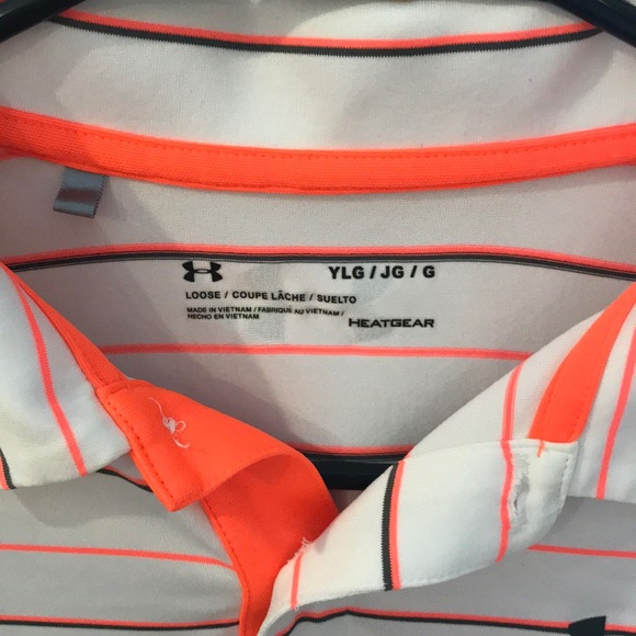 Two boys Under Armour Golf shirts. - Picture 3 of 4